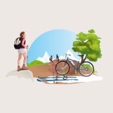 Visorando - Walking routes icon