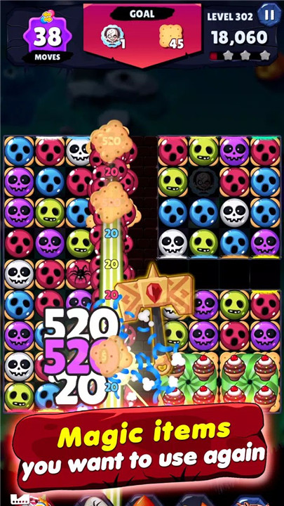Witch Match Puzzle : Halloween  poster