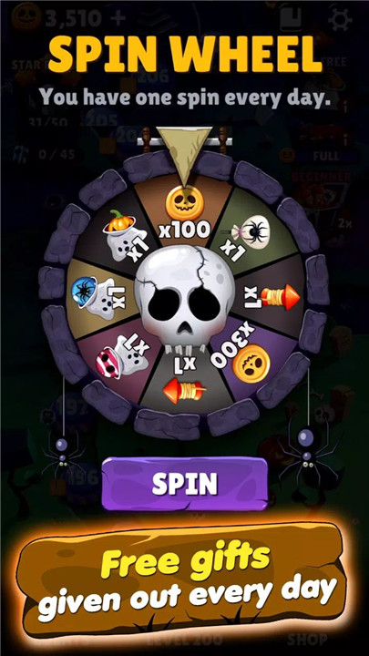 Witch Match Puzzle : Halloween  poster