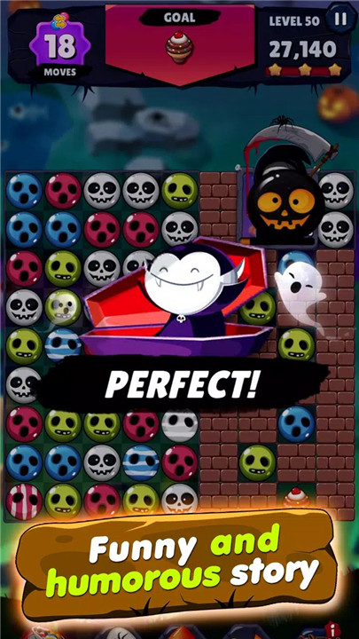 Witch Match Puzzle : Halloween  poster