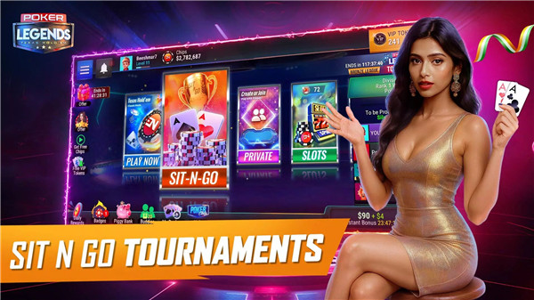 Texas Holdem - Poker Legends  poster