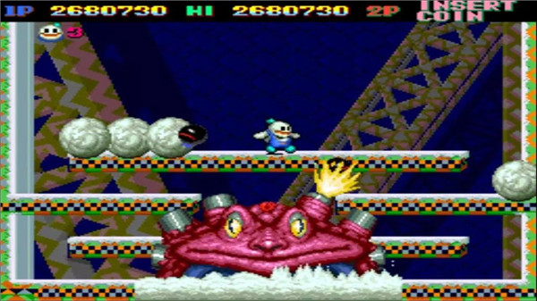 SNOW BROS. classic  poster