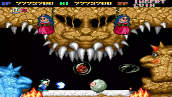 SNOW BROS. classic  poster