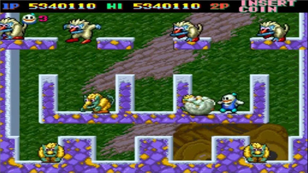 SNOW BROS. classic  poster