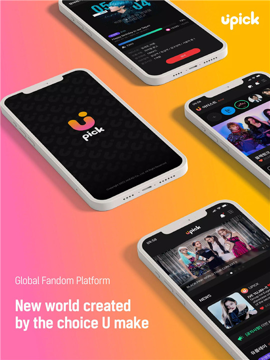 UPICK: Global Fandom Platform  poster