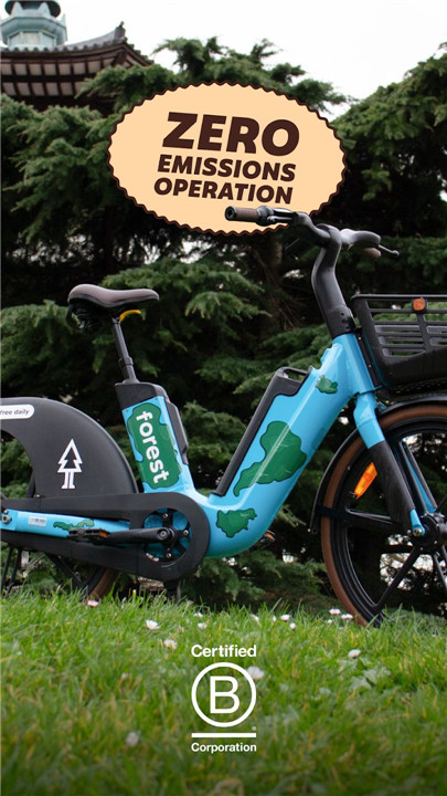 Forest - eBike Sharing  poster
