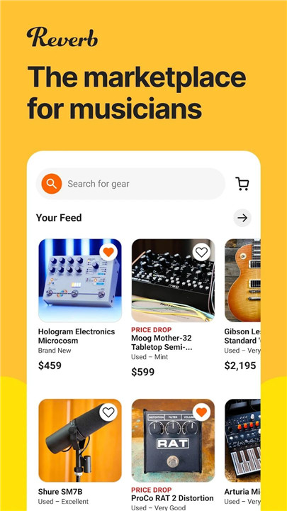 Reverb: Buy & Sell Music Gear  poster
