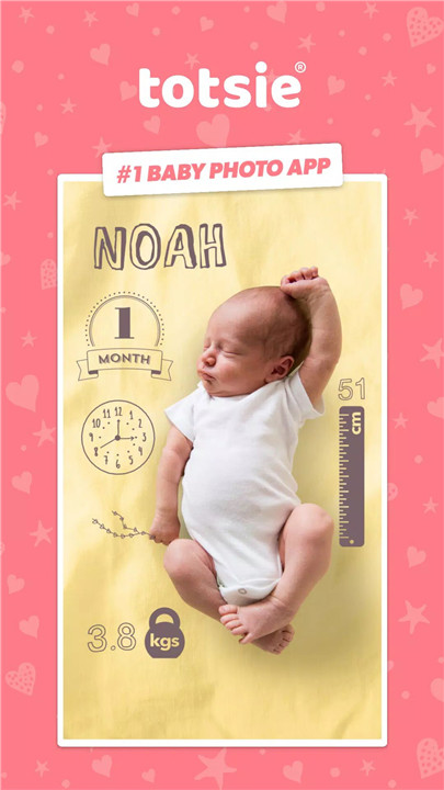 Totsie – Baby Photo Editor  poster
