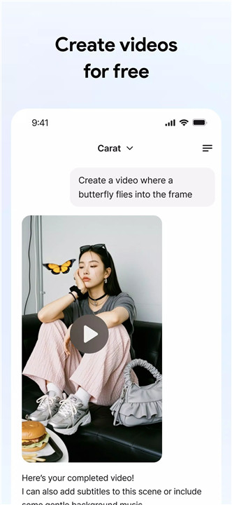 Carat: AI Creative Partner  poster