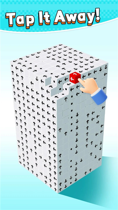 Tap It Away - 3D Blocks Puzzle  poster