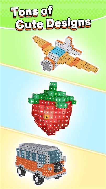 Tap It Away - 3D Blocks Puzzle  poster