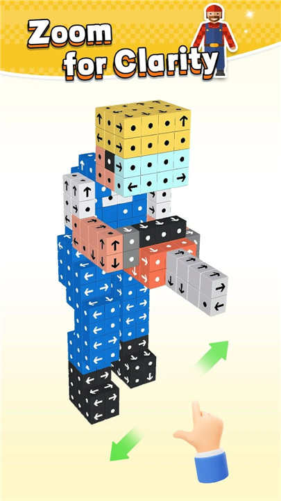 Tap It Away - 3D Blocks Puzzle  poster