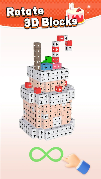 Tap It Away - 3D Blocks Puzzle  poster