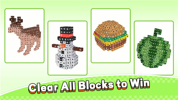 Tap It Away - 3D Blocks Puzzle  poster