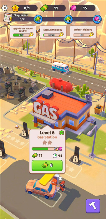 Roadside Empire: Idle Tycoon  poster