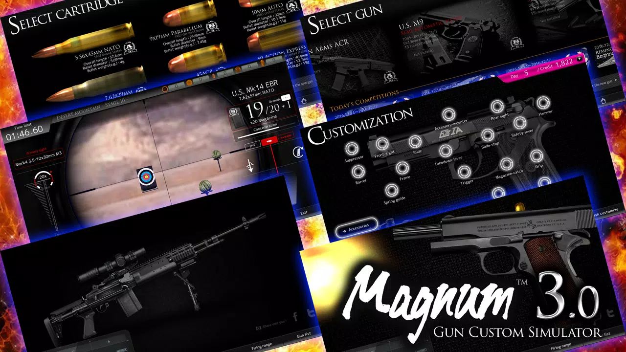 Magnum3.0 Gun Custom Simulator  poster