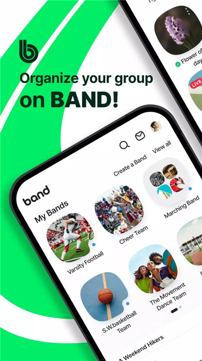 BAND - App for all groups  poster