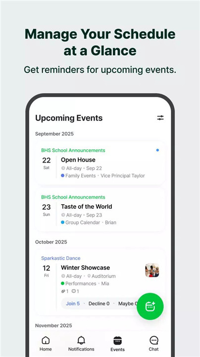 BAND - App for all groups  poster