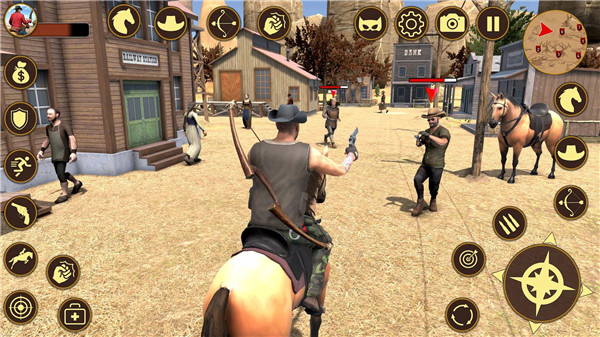 Western Gunfitgher Cowboy Game  poster