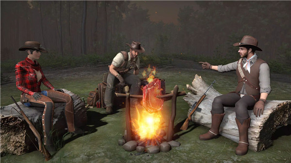 Western Gunfitgher Cowboy Game  poster