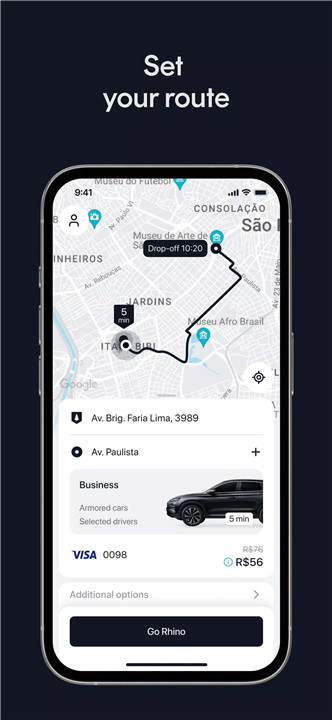 Rhino: Premium armored rides  poster